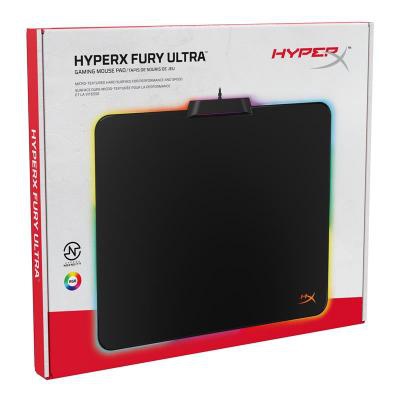 Коврик для мышки HyperX Fury Ultra Mouse Pad RGB (HX-MPFU-M)