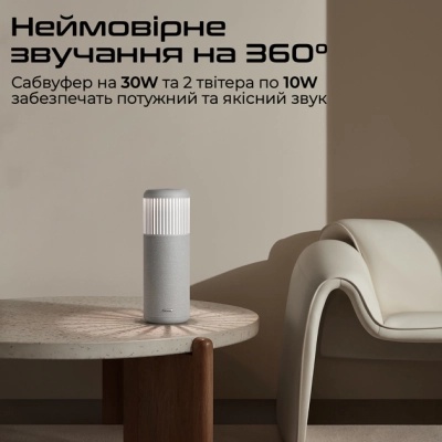 Акустична система HiFuture Wedge Silver (wedge.silverwhite)
