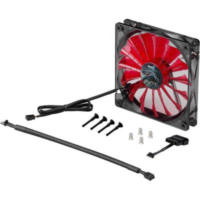 Кулер для корпуса AeroCool Shark Fan Devil Red LED