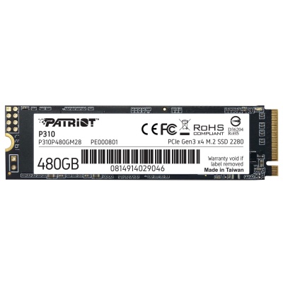 Накопичувач SSD M.2 2280 480GB Patriot (P310P480GM28)