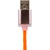 Дата кабель LogicPower USB 2.0 -> Lightning 1м Or (силикон) оранжевый /Retail (5146)