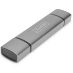 Зчитувач флеш-карт Digitus USB-C/USB 3.0 SD/MicroSD (DA-70886)