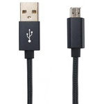 Дата кабель Gelius Metallic Edition USB 2.0 – MicroUSB Black (36491)