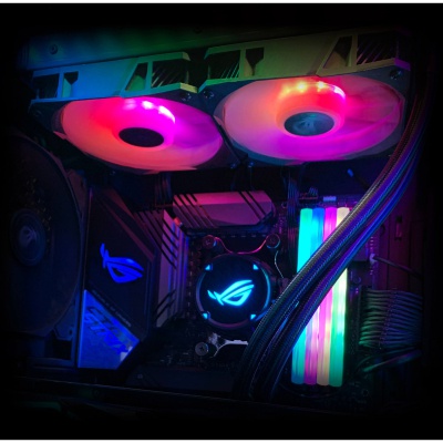 Система водяного охолодження ASUS ROG-STRIX-LC-240 RGB (90RC0061-M0UAY0)