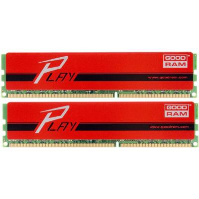 Модуль памяти для компьютера DDR3 8GB (2x4GB) 1866 MHz Play Red GOODRAM (GYR1866D364L9AS/8GDC)