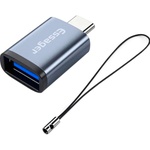 Перехідник OTG USB 3.0 AF to USB-C M gray Essager (EZJAC-SRA0G)