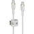 Дата кабель USB-C to USB-C 2.0m 60W White Belkin (CAB011BT2MWH)