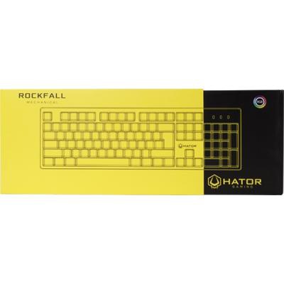 Клавиатура Hator Rockfall Mechanical Red RU (HTK-607)