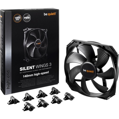 Кулер для корпуса Be quiet! Silent Wings 3 140mm PWM (BL071)