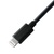 Дата кабель USB 2.0 AM to Lightning 1.0m Cu, 2.1А, Black Grand-X (PL01BS)