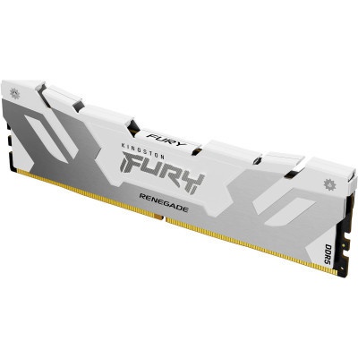 Модуль пам'яті для комп'ютера DDR5 16GB 6000 MHz Renegade White XMP Kingston Fury (ex.HyperX) (KF560C32RW-16)