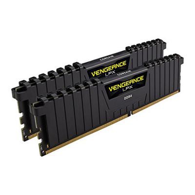 Модуль пам'яті для комп'ютера DDR4 16GB (2x8GB) 3200 MHz Vengeance LPX Black Corsair (CMK16GX4M2B3200C16)