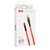 Дата кабель USB 2.0 AM to Micro 5P 1.2m 2.1A spring red XO (NB127-M-RD)