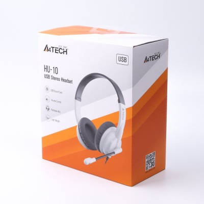 Наушники A4Tech HU-10 Black+White