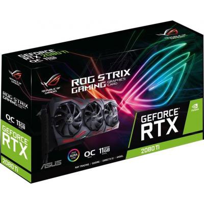 Видеокарта ASUS GeForce RTX2080 Ti 11Gb ROG STRIX GAMING OC (ROG-STRIX-RTX2080TI-O11G-GAMING)
