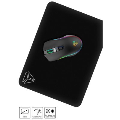 Килимок для мишки YENKEE YPM 25 Speed Top S Black (45015886)