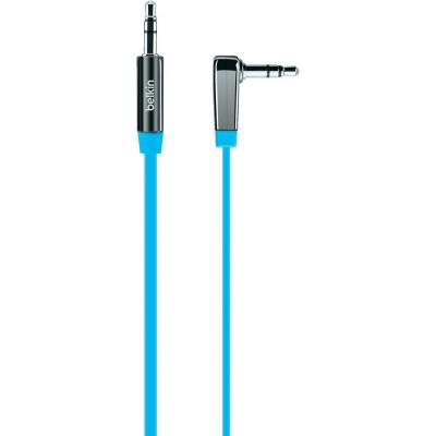 Кабель мультимедийный Jack 3.5mm папа/Jack 3.5mm папа Belkin (AV10128cw03-BLU)