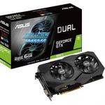 Видеокарта ASUS GeForce GTX1660 Ti 6144Mb DUAL Advanced EVO (DUAL-GTX1660TI-A6G-EVO)