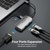 Концентратор Vention USB3.1 Type-C --> HDMI/VGA/USB 3.0/PD 100W Hub 4-in-1 (TOAHB)