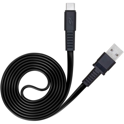 Дата кабель USB 2.0 AM to USB-C 1.2m black RivaCase (PS6002 BK12)