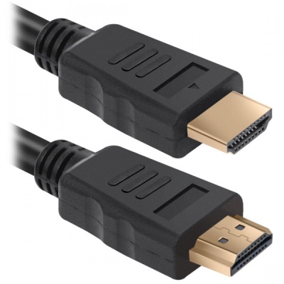 Кабель мультимедійний HDMI M to HDMI M 2.0m V1.4 black Defender (87336)