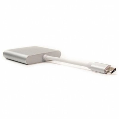 Перехідник USB C-Type - HDMI/USB PowerPlant (KD00AS1306)