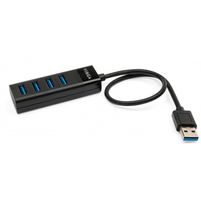 Концентратор Vinga USB3.0 to 4*USB3.0 HUB (VHA3A4)