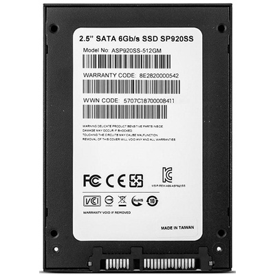 Накопитель SSD 2.5' 512GB ADATA (ASP920SS3-512GM-C)