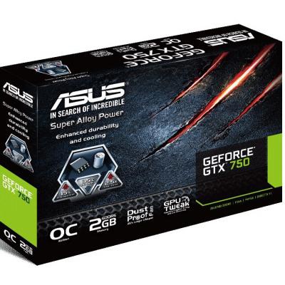 Видеокарта ASUS GeForce GTX750 2048Mb OC (GTX750-PHOC-2GD5)