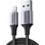 Дата кабель USB 2.0 AM to Lightning 2.0m US199 2.4A Black Ugreen (60158)