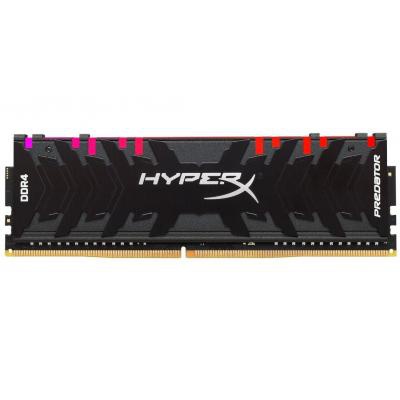 Модуль памяти для компьютера DDR4 8GB 4000 MHz HyperX Predator RGB Kingston (HX440C19PB3A/8)