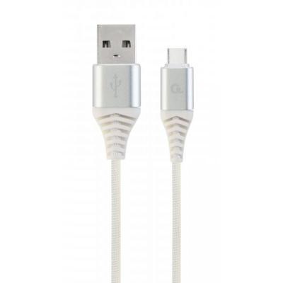 Дата кабель USB 2.0 AM to Type-C 1.0m Cablexpert (CC-USB2B-AMCM-1M-BW2)