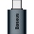 Перехідник OTG USB 3.1 AF to USB-C blue Baseus (ZJJQ000003)