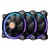 Кулер до корпусу ThermalTake Riing 12 LED RGB 256 Colors Fan (комплект из 3-х) (CL-F042-PL12SW-B)