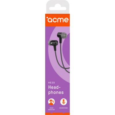 Наушники ACME HE20 Earphones With Mic (4770070880913)