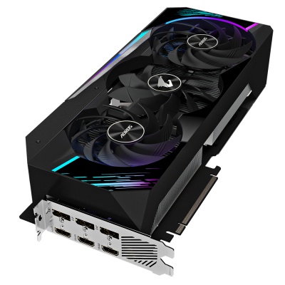 Видеокарта GIGABYTE GeForce RTX3080 10Gb AORUS MASTER 3.0 LHR (GV-N3080AORUS M-10GD 3.0)