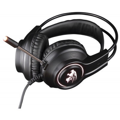 Наушники Varr VH8030 Headset USB 2 х 3.5 mic RGB Black (VH8030)