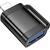 Перехідник UA31A Lightning M to USB F OTG Black HOCO (6942007628082)