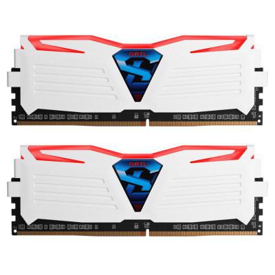 Модуль памяти для компьютера DDR4 8GB (2x4GB) 2133 MHz Super Luce White H GEIL (GLWR48GB2133C15DC)