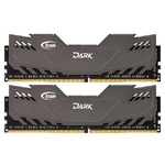 Модуль памяти для компьютера DDR4 16GB (2x8GB) 2400 MHz Dark Gray Team (TDGED416G2400HC14DC01)