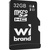 Карта пам'яті Wibrand 32GB mictoSD class 10 (WICDHU1/32GB)