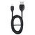 Дата кабель USB 2.0 AM to Lightning 1.0m Black Ergo (LI97)