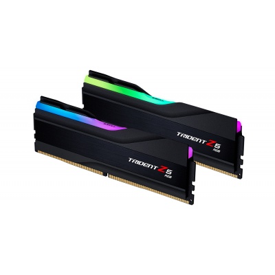 Модуль пам'яті для комп'ютера DDR5 32GB (2x16GB) 5600 MHz Trident Z5 RGB Black G.Skill (F5-5600J3636C16GX2-TZ5RK)