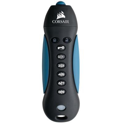 USB флеш накопитель CORSAIR 32GB Padlock 3 Blue USB 3.0 (CMFPLA3B-32GB)