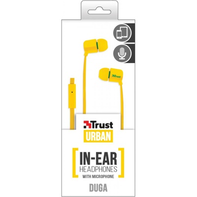 Наушники Trust Urban Revolt Duga Yellow (19879)