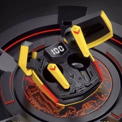 Навушники Canyon GTWS-2 Gaming Yellow (CND-GTWS2Y)