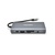 Концентратор VEGGIEG USB-C 7-in-1 USB-C + 3xUSB 3.0 + HDMI + VGA + SD/TF + RJ45 0.1m silver (TC10-U)