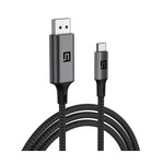 Кабель мультимедійний USB-C to DisplayPort 2.0m 4K60Hz black Armorstandart (ARM76892)