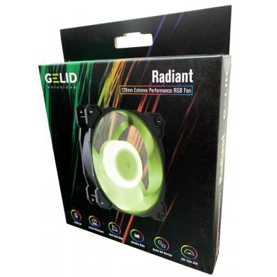 Кулер для корпуса Gelid Solutions Radiant RGB LED 120mm (FN-Radiant-20)