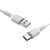 Дата кабель USB 2.0 AM to USB-C 1.0m 2A PVC BX16 white BOROFONE (6957531099468)